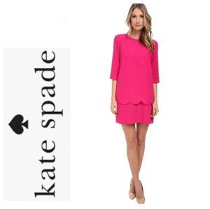Kate Spade Demi Scallop Dress